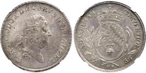 1 Thaler Electorate of Bavaria (1623 - 1806) Silver 