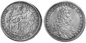1 Thaler Electorate of Bavaria (1623 - 1806) Silver 