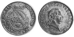 1 Thaler Electorate of Bavaria (1623 - 1806) Silver 