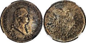1 Thaler Electorate of Bavaria (1623 - 1806) Silver Charles Theodore, Elector of Bavaria (1724 - 1799)