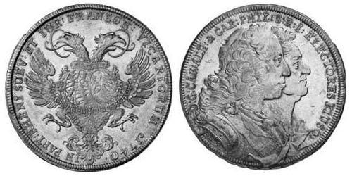 1 Thaler Electorate of Bavaria (1623 - 1806) Silver 