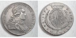 1 Thaler Electorate of Saxony (1356 - 1806) Silver Frederick Augustus I of Saxony