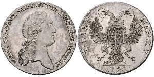1 Thaler Electorate of Saxony (1356 - 1806) Silver Frederick Augustus I of Saxony