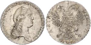 1 Thaler Electorate of Saxony (1356 - 1806) Silver Frederick Augustus I of Saxony