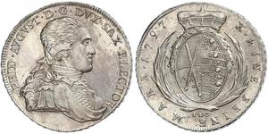 1 Thaler Electorate of Saxony (1356 - 1806) Silver Frederick Augustus I of Saxony