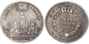 1 Thaler Free City of Frankfurt Silver 