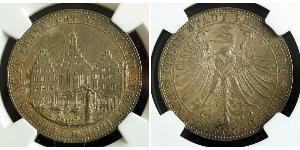 1 Thaler Free City of Frankfurt Silver 