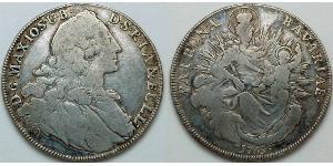 1 Thaler Germany Silver Maximilian III Joseph, Elector of Bavaria (1727 – 1777)
