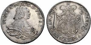 1 Thaler Habsburg Empire (1526-1804) Silver Sigismund von Schrattenbach