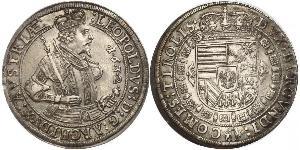1 Thaler Habsburg Empire (1526-1804) Silver Leopold V, Archduke of Austria (1586 – 1632)