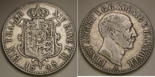 1 Thaler Hanover Silver 