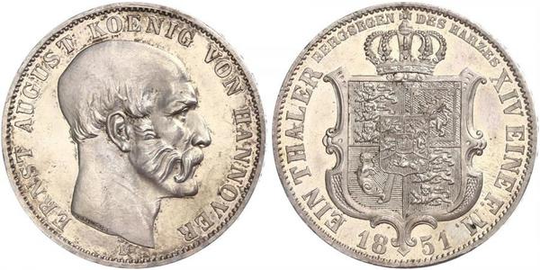 1 Thaler Hanover Silver 