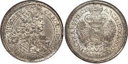 1 Thaler Holy Roman Empire (962-1806) Silver Charles VI, Holy Roman Emperor (1685-1740)