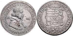 1 Thaler Holy Roman Empire (962-1806) Silver Leopold V, Archduke of Austria (1586 – 1632)