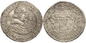 1 Thaler Holy Roman Empire (962-1806) Silver Leopold V, Archduke of Austria (1586 – 1632)