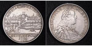 1 Thaler Holy Roman Empire (962-1806) Silver Francis I, Holy Roman Emperor (1708-1765)
