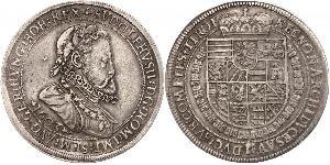 1 Thaler Holy Roman Empire (962-1806) Silver Rudolf II, Holy Roman Emperor (1552 - 1612)