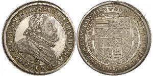 1 Thaler Holy Roman Empire (962-1806) Silver Rudolf II, Holy Roman Emperor (1552 - 1612)