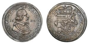 1 Thaler Holy Roman Empire (962-1806) Silver Leopold V, Archduke of Austria (1586 – 1632)