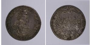 1 Thaler Imperial City of Augsburg (1276 - 1803) Silver Ferdinand III, Holy Roman Emperor (1608-1657)