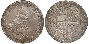 1 Thaler Imperial City of Augsburg (1276 - 1803) Silver Gustavus Adolphus of Sweden (1594 – 1632)