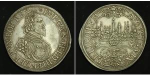 1 Thaler Imperial City of Augsburg (1276 - 1803) Silver Ferdinand III, Holy Roman Emperor (1608-1657)