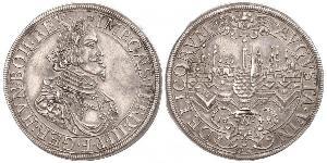 1 Thaler Imperial City of Augsburg (1276 - 1803) Silver Ferdinand III, Holy Roman Emperor (1608-1657)