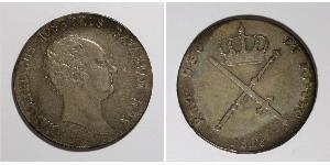 1 Thaler Kingdom of Bavaria (1806 - 1918) Silver Maximilian I Joseph of Bavaria (1756 - 1825)
