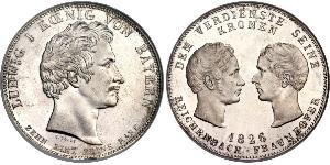 1 Thaler Kingdom of Bavaria (1806 - 1918) Silver 
