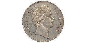 1 Thaler Kingdom of Bavaria (1806 - 1918) Silver Ludwig I of Bavaria (1786 – 1868)