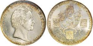 1 Thaler Kingdom of Bavaria (1806 - 1918) Silver Ludwig I of Bavaria (1786 – 1868)