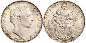 1 Thaler Kingdom of Bavaria (1806 - 1918) Silver Ludwig II of Bavaria (1845 – 1886)