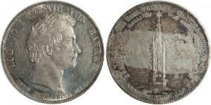 1 Thaler Kingdom of Bavaria (1806 - 1918) Silver Ludwig I of Bavaria (1786 – 1868)