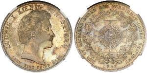 1 Thaler Kingdom of Bavaria (1806 - 1918) Silver Ludwig I of Bavaria (1786 – 1868)
