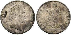 1 Thaler Kingdom of Bavaria (1806 - 1918) Silver Ludwig I of Bavaria (1786 – 1868)