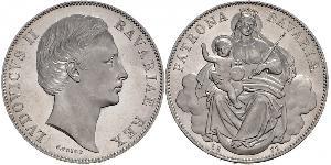 1 Thaler Kingdom of Bavaria (1806 - 1918) Silver Ludwig II of Bavaria (1845 – 1886)