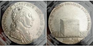 1 Thaler Kingdom of Bavaria (1806 - 1918) Silver Maximilian I Joseph of Bavaria (1756 - 1825)