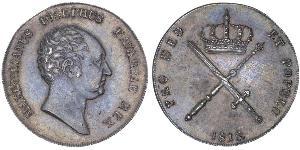 1 Thaler Kingdom of Bavaria (1806 - 1918) Silver Maximilian I Joseph of Bavaria (1756 - 1825)