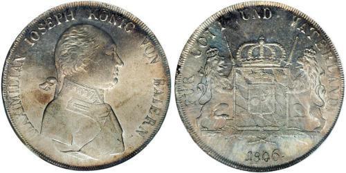 1 Thaler Kingdom of Bavaria (1806 - 1918) Silver 
