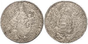 1 Thaler Kingdom of Hungary (1000-1918) Silver Maria Theresa of Austria (1717 - 1780)