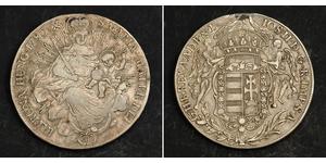 1 Thaler Kingdom of Hungary (1000-1918) Silver Maria Theresa of Austria (1717 - 1780)