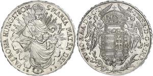 1 Thaler Kingdom of Hungary (1000-1918) Silver Maria Theresa of Austria (1717 - 1780)