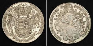 1 Thaler Kingdom of Hungary (1000-1918) Silver Joseph II, Holy Roman Emperor  (1741 - 1790)