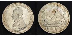 1 Thaler Kingdom of Prussia (1701-1918) Silver Frederick William III of Prussia (1770 -1840)