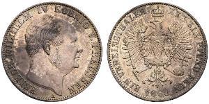1 Thaler Kingdom of Prussia (1701-1918) Silver Frederick William IV of Prussia (1795 - 1861)