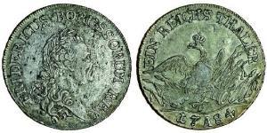 1 Thaler Kingdom of Prussia (1701-1918) Silver Frederick II of Prussia (1712 – 1786)