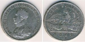 1 Thaler Kingdom of Prussia (1701-1918) Silver Frederick William III of Prussia (1770 -1840)