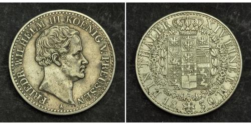 1 Thaler Kingdom of Prussia (1701-1918) Silver Frederick William III of Prussia (1770 -1840)