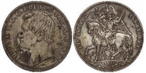 1 Thaler Kingdom of Saxony (1806 - 1918) Silver John of Saxony