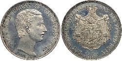 1 Thaler Liechtenstein (1719 - ) Silver Johann II, Prince of Liechtenstein (1840-1929)